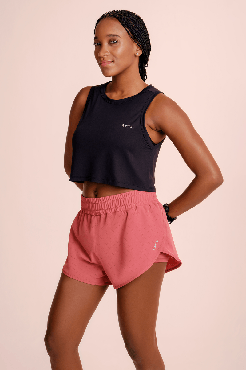 Regata Cropped AirDry Lupo Sport — referência 77225-001