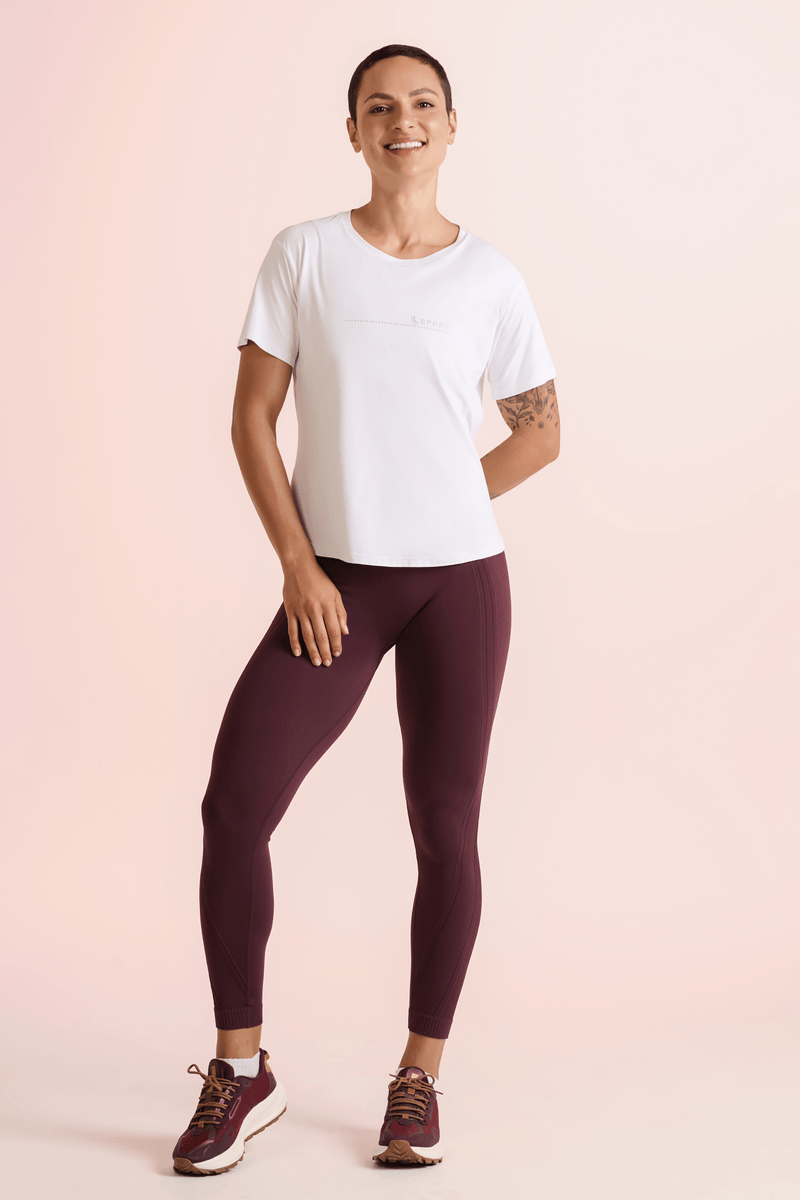 T-Shirt Poliamida Básica Lupo Sport — referência 77052-005